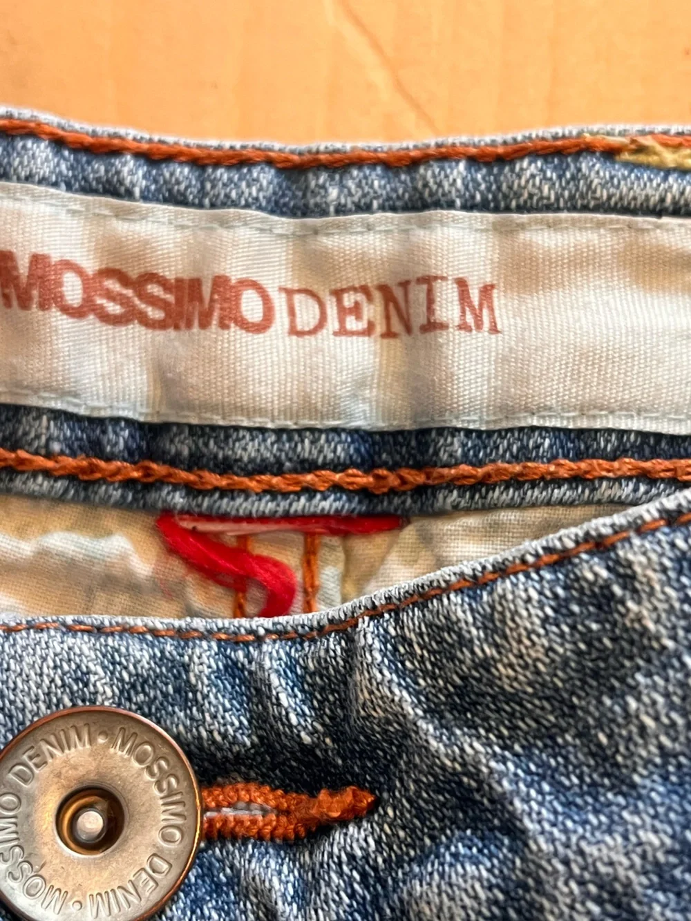 7 For All Mankind Two-Tone Denim Cutoff Shorts & Mossimo-Light was denim shorts